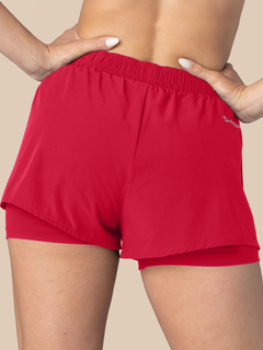 2-in-1 Running Shorts - Lollipop