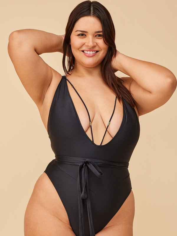 V Plunge One Piece SHEFIT