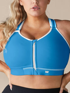 Bold Pool Blue Flex Sports Bra