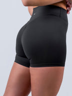 CloudNine™ No Front Seam Short - Black
