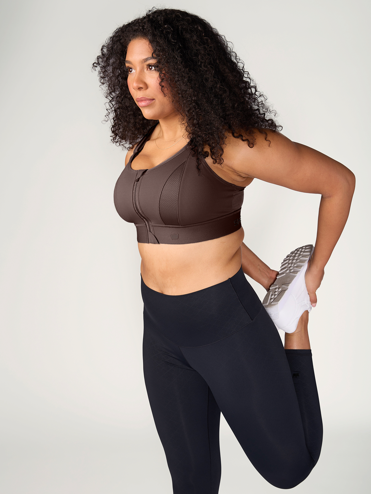 Bra and Tights Pairing $0 - $25 Brown Sports Bras.