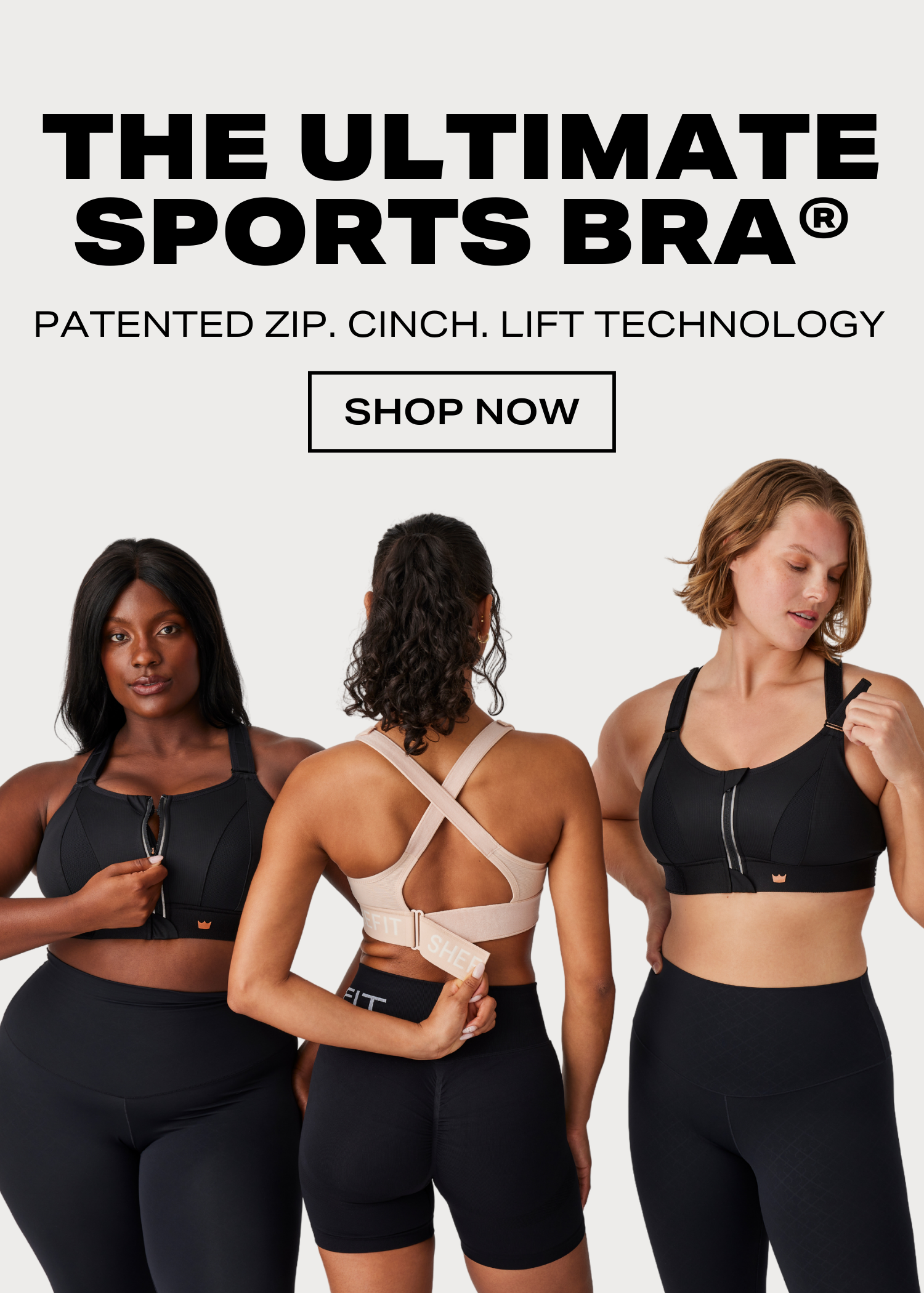 SHEFIT® | Rethink Your Sports Bra, Rule Your World.