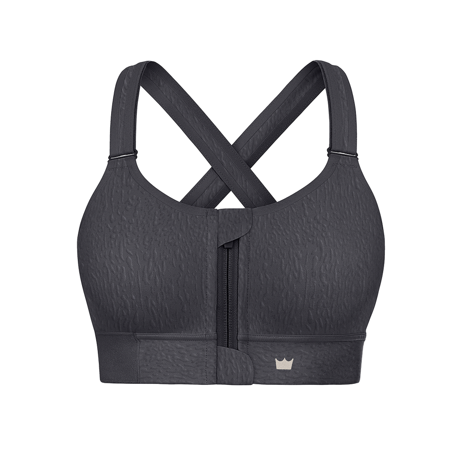 Flex Sports Bra™ - Black Jacquard in Black Jacquard color