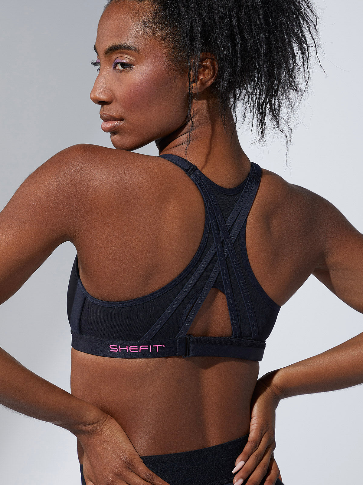 SHEFIT, Intimates & Sleepwear, Shefit Luxe Adjustable Sports Bra Pink