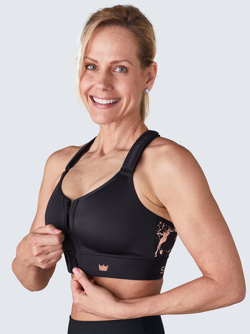 Flex Sports Bra™ - Black