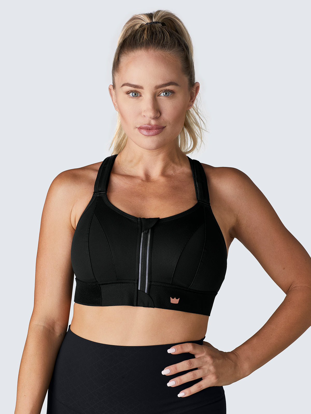High Impact Sports Bra Supportive Winter Fall Long Sleeve Sports