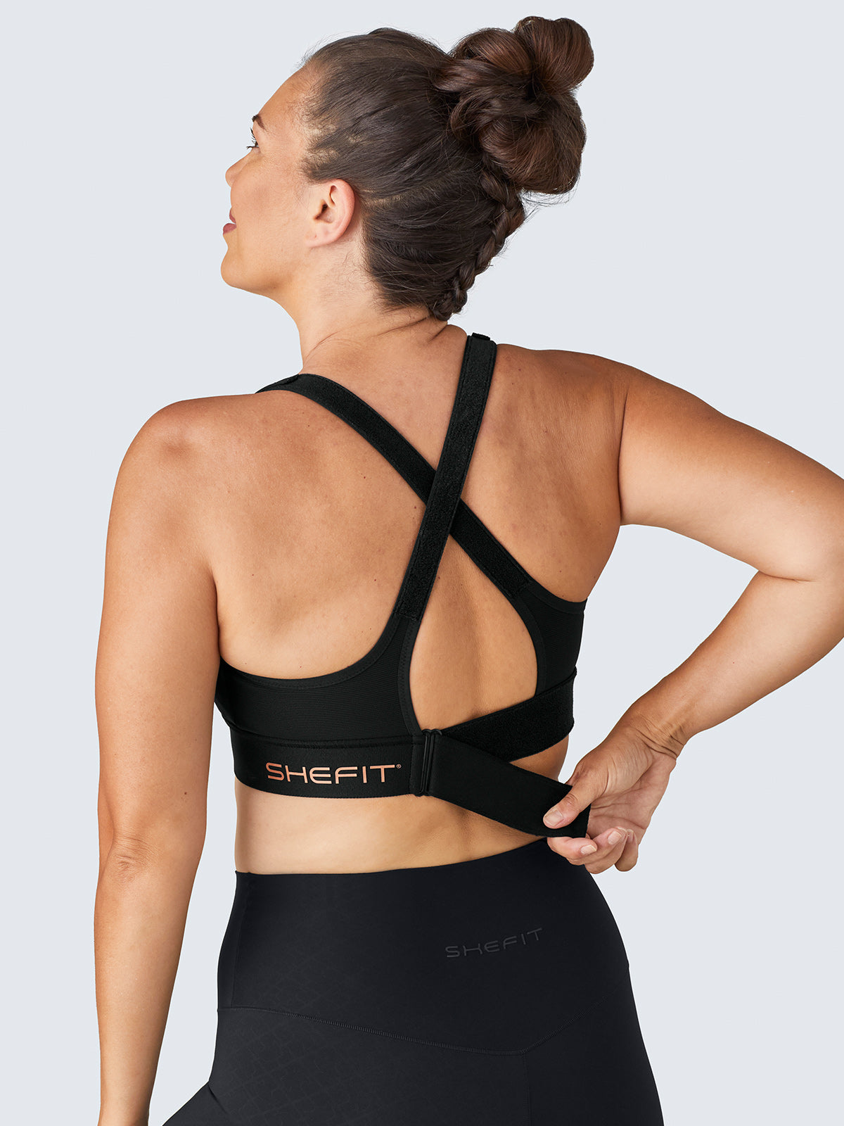 OUMSHBI Sports Bra Stretch Band Fully Adjustable Comfortable Cup