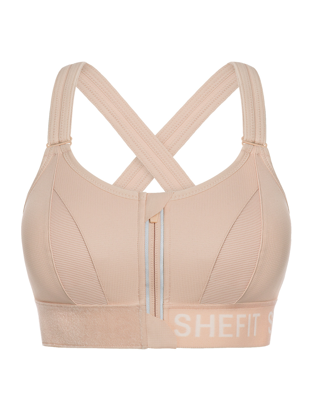 SHEFIT sports pink / golden colors bra. Size 2 luxe. NWOT . Sold